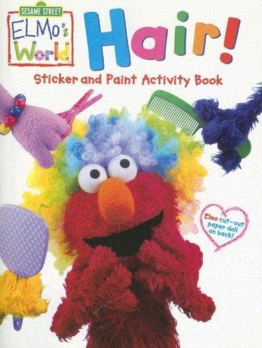 Cover of Sesame Street Elmo's World Two In One Book With Sticker (Sesame Street Elmo's World)