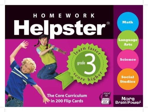 Cover of Homework Helpster Grade 3