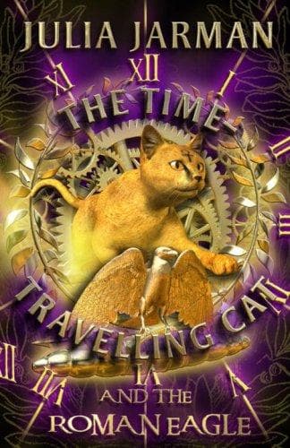 Cover of The time-travelling cat and the Roman eagle
