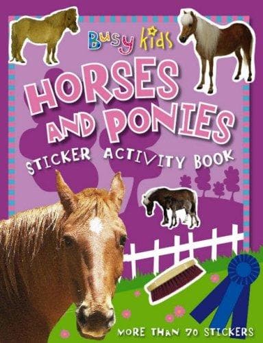 Cover of Busy Kids Horse and Pony Sticker Book