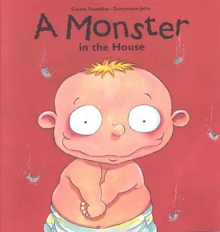 Cover of A monster in the house