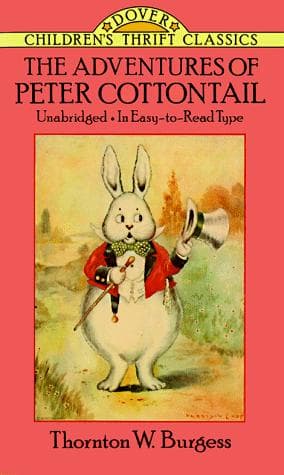 Cover of The adventures of Peter Cottontail