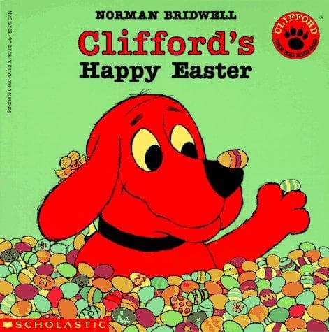 Cover of Clifford's Happy Easter (Clifford the Big Red Dog)