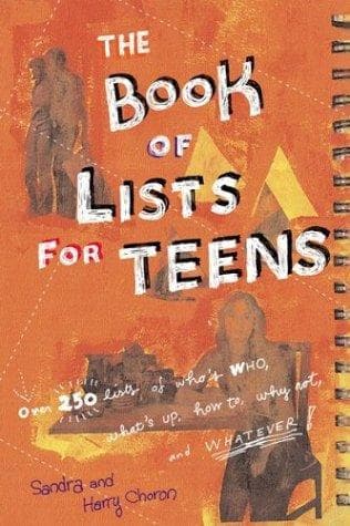 Cover of The book of lists for teens