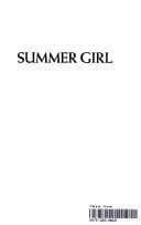 Cover of Summer girl