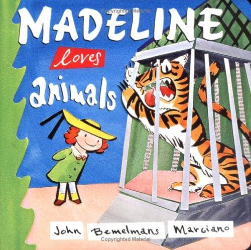 Cover of Madeline loves animals