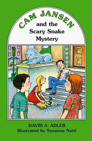 Cover of Cam Jansen and the scary snake mystery