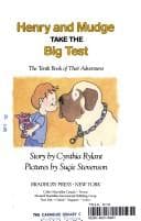 Cover of Henry and Mudge take the big test