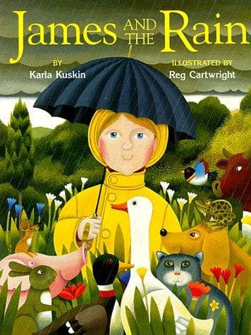 Cover of James and the rain