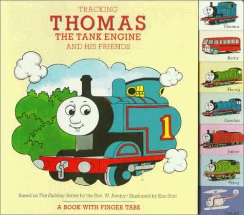 Cover of Tracking Thomas the tank engine and his friends