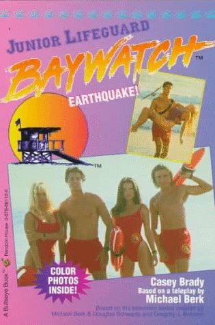 Cover of Earthquake! (Baywatch Junior Lifeguard Books , No 3)