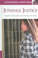 Cover of Juvenile justice