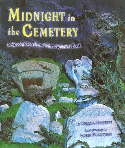 Cover of Midnight in the cemetery