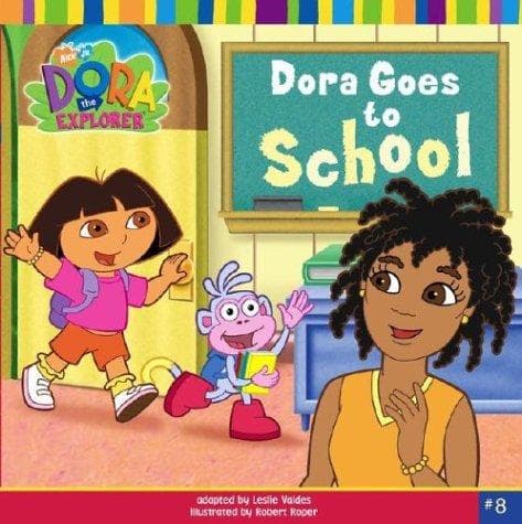 Cover of Dora goes to school