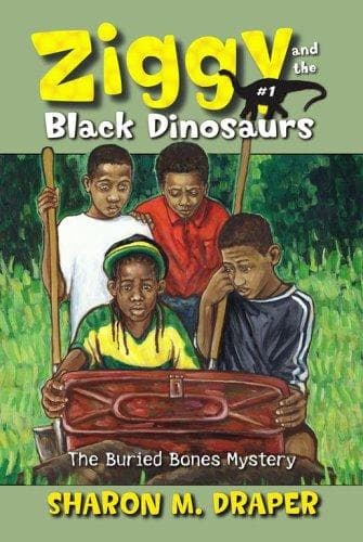 Cover of The Buried Bones Mystery (Ziggy and the Black Dinosaurs)