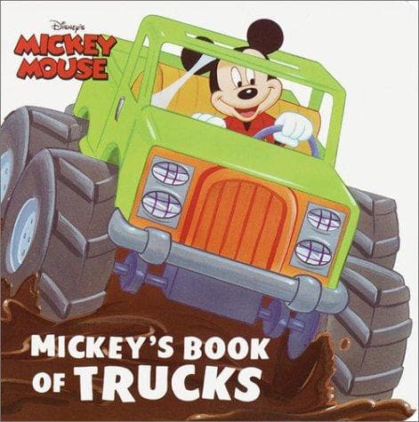 Cover of Mickey's book of trucks
