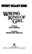Cover of Wrong kind of girl