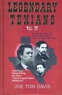 Cover of Legendary Texans, Vol. IV (Legendary Texans)