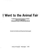Cover of I went to the animal fair