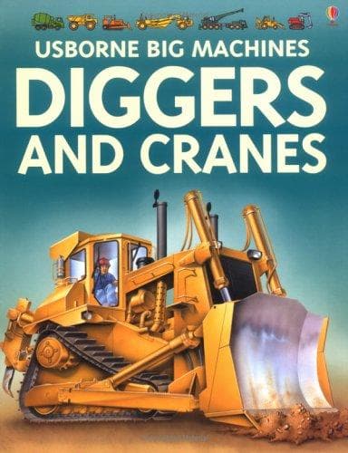 Cover of Diggers and Cranes (Young Machines)