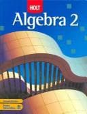 Cover of Algebra 2