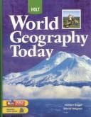 Cover of Holt World Geography Today