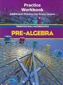Cover of Pre-Algebra (Prentice Hall Mathematics)