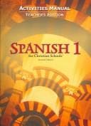 Cover of Spanish 1 for Christian Schools