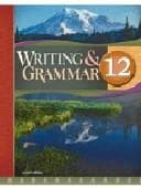 Cover of Writing and Grammar 12 for Christian Schools