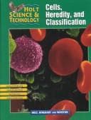 Cover of Cells, Heredity, and Classification