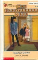 Cover of Keep Out, Claudia!