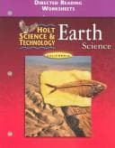 Cover of Holt Science and Technology Earth Science