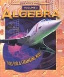 Cover of Algebra Tools for a Changing World Volume 2