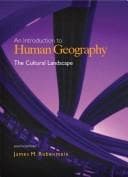 Cover of Introduction to Human Geography: