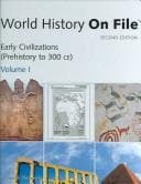 Cover of World History on File
