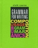 Cover of Grammar for Writing