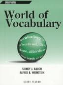Cover of World of Vocabulary