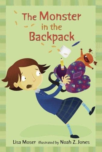 Cover of The monster in the backpack
