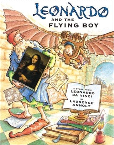 Cover of Leonardo and the flying boy