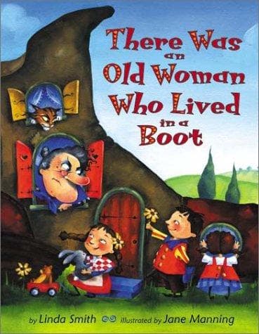 Cover of There was an old woman who lived in a boot