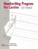Cover of Handwriting program for cursive
