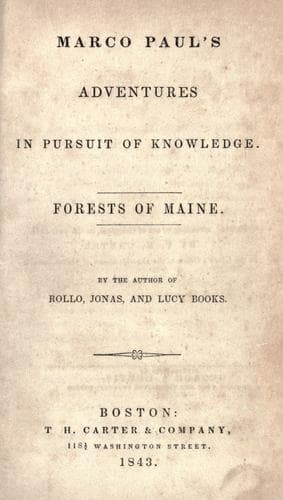 Cover of Forests of Maine