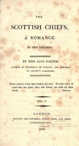 Cover of The Scottish Chiefs