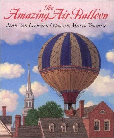 Cover of The amazing air balloon