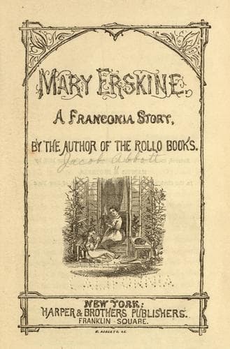 Cover of Mary Erskine
