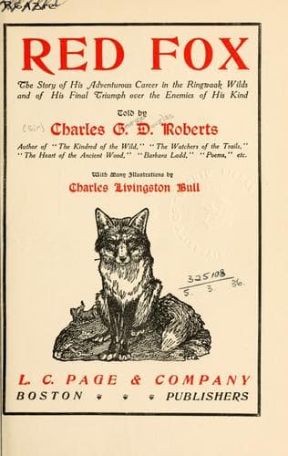 Cover of Red fox