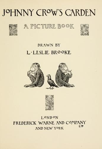 Cover of Johnny Crow's garden