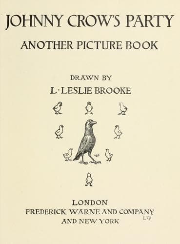 Cover of Johnny Crow's party