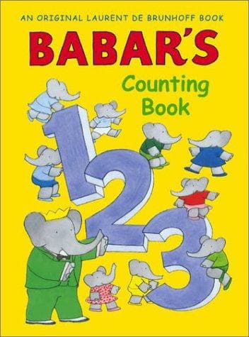 Cover of Babar's counting book