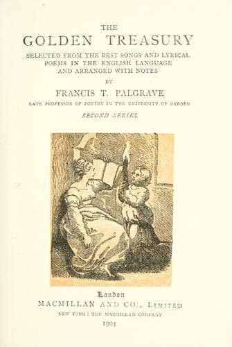 Cover of The golden treasury